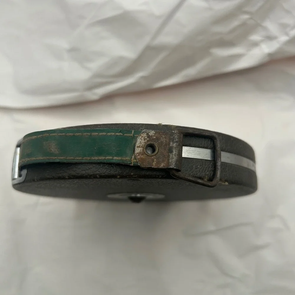 Lufkin Sterling Tape Measure Unisex 100ft Woven Non-Metallic Linen Leather Case